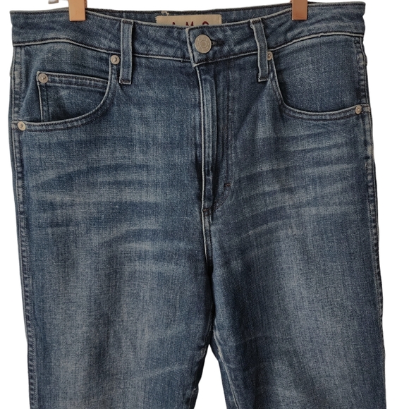 AMO High Rise Stix Cropped Skinny Jeans in Good Karma Sz 29 - Picture 7 of 11